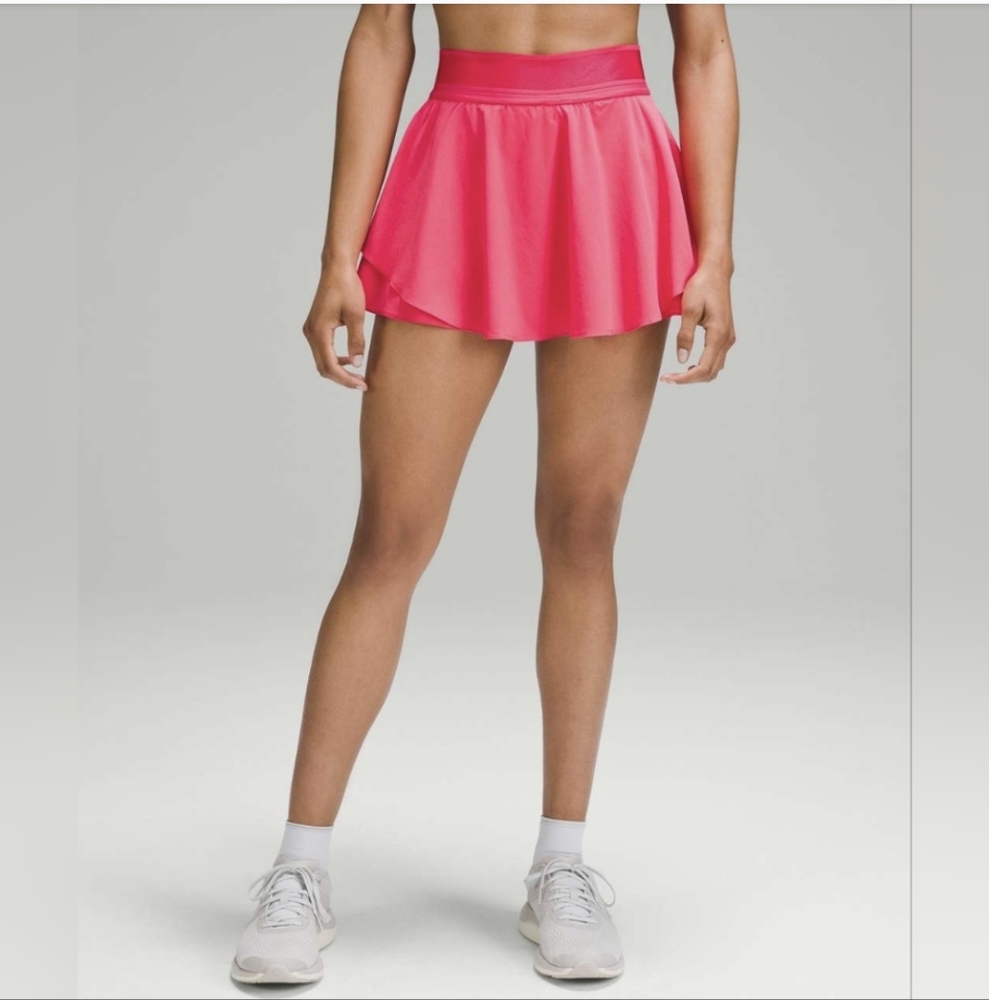 Lululemon Court Rival High Rise Skirt *Regular 14" (Lip Gloss) Size 4